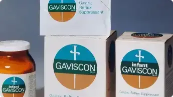 Os primeiros produtos Gaviscon